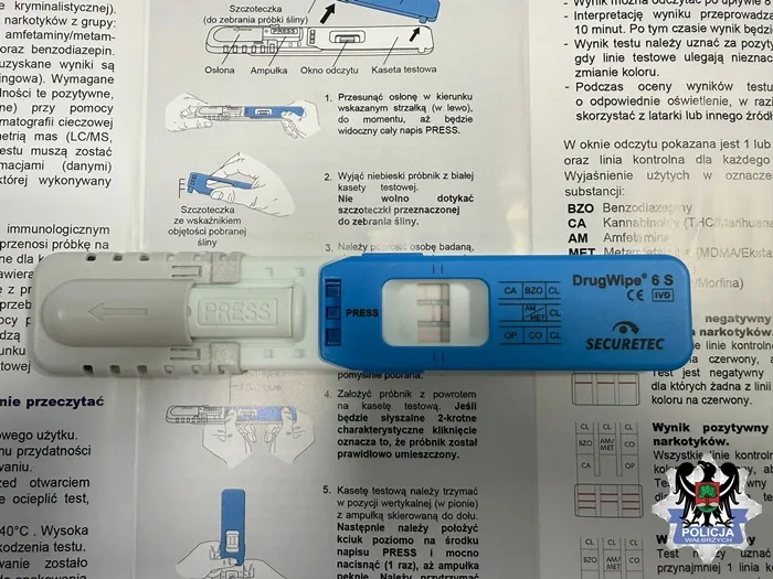 Kierowcy pod wpływem narkotyków zatrzymani przez policję w Wałbrzychu