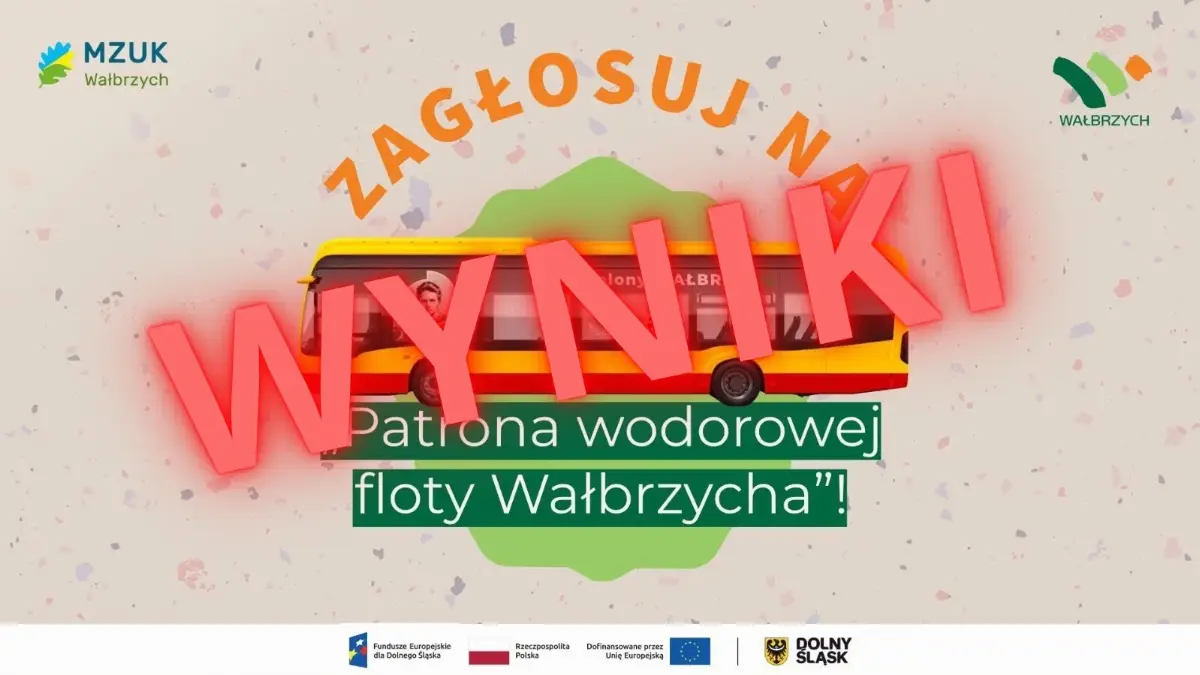 Ogłoszono patronów wodorowych autobusów w Wałbrzychu