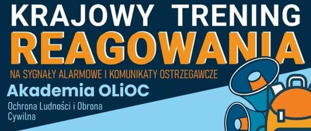 Krajowy Trening Reagowania Akademii OLiOC - 29 sierpnia w Polsce