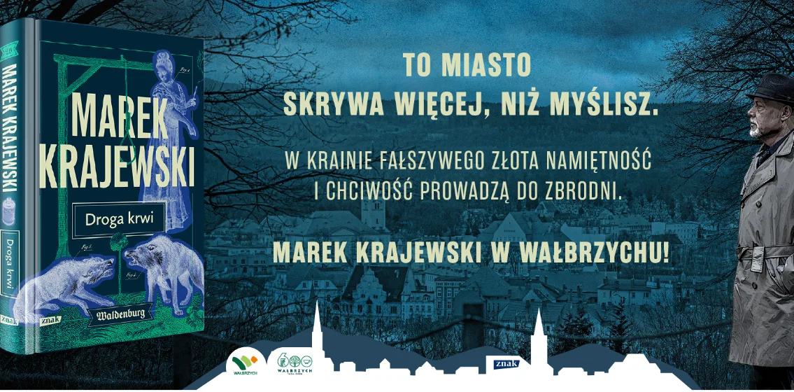 Spotkanie z Markiem Krajewskim w Wałbrzychu