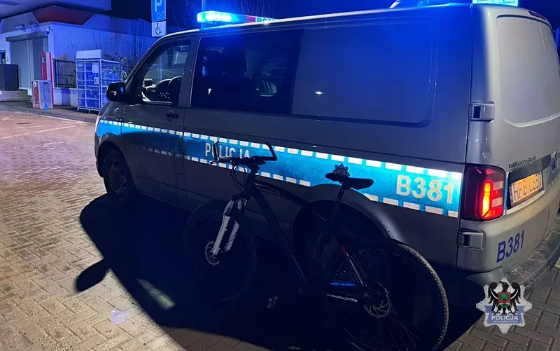 Kontrole rowerzystów pod wpływem alkoholu: Mandat dla cyklisty