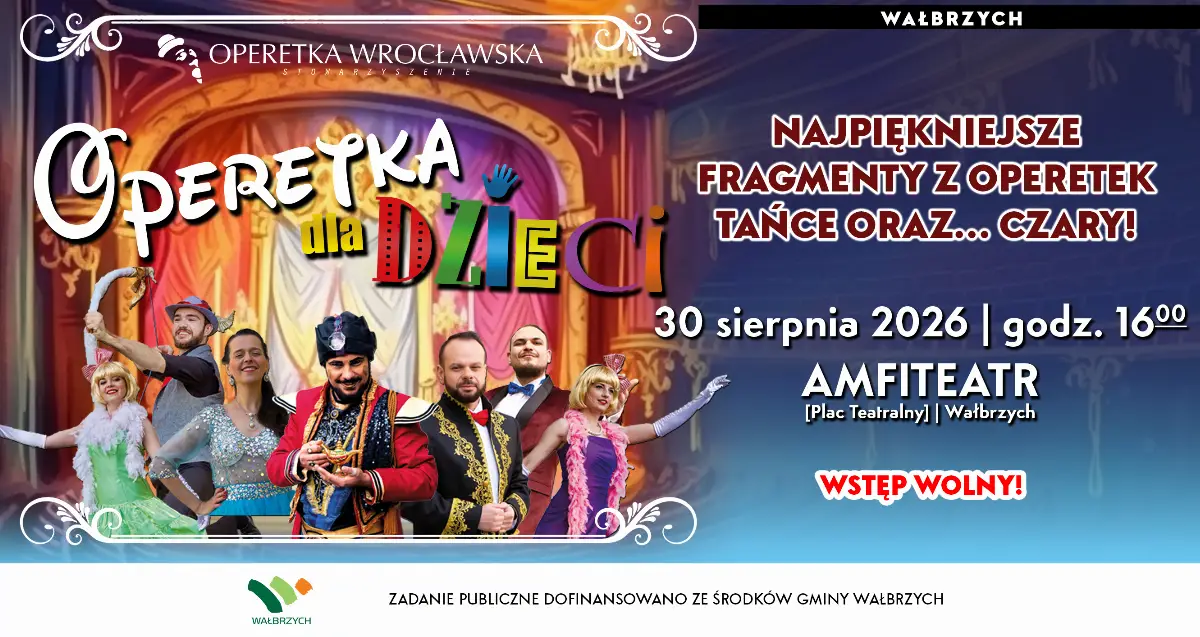 Operetka dla dzieci w Amfiteatrze w Wałbrzychu