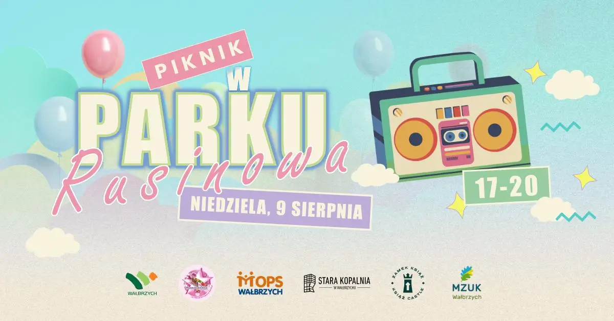 Piknik w Parku Rusinowa 9 sierpnia