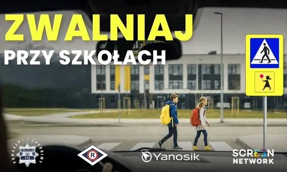 Akcja 'Zwalniaj przy szkołach' w Polsce