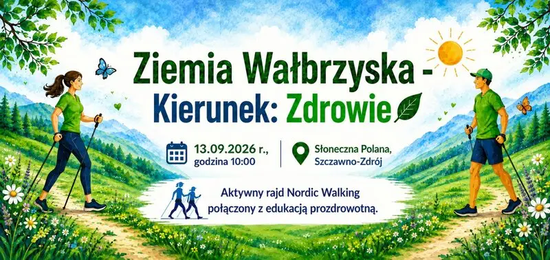 Ziemia Wałbrzyska – Kierunek: Zdrowie! Radosne wydarzenie prozdrowotne w Szczawnie-Zdroju