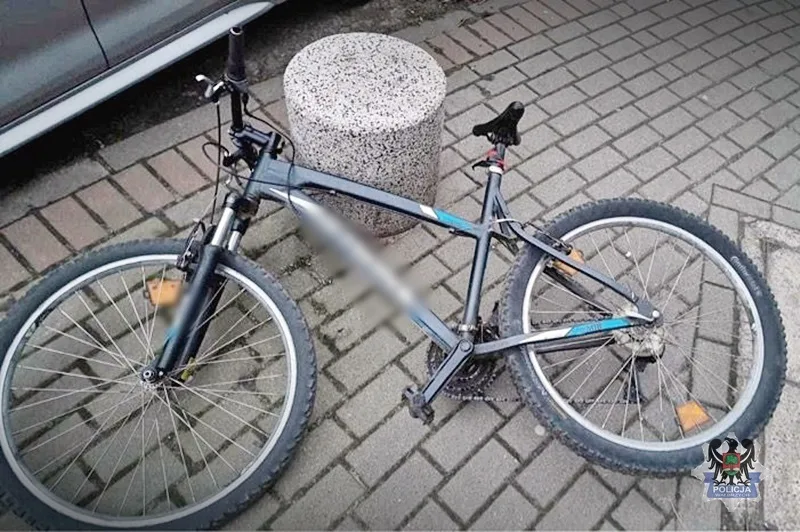 Rowerzysta zatrzymany przez policję za jazdę pod wpływem narkotyków