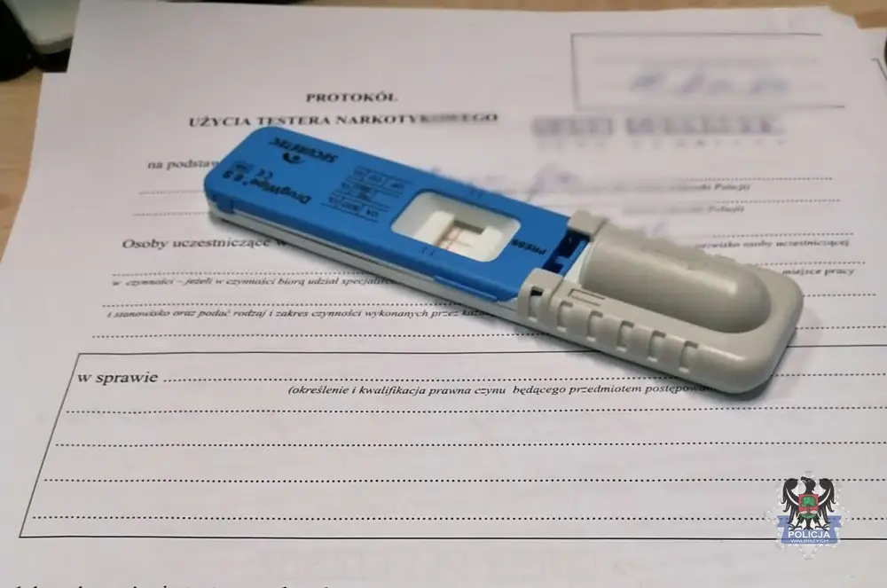 39-latek prowadził samochód pod wpływem metamfetaminy