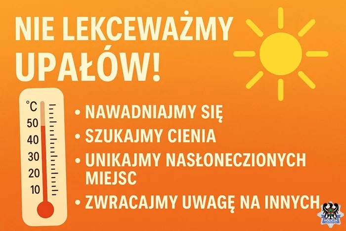 Zbliża się gorący weekend - pamiętajmy o bezpieczeństwie