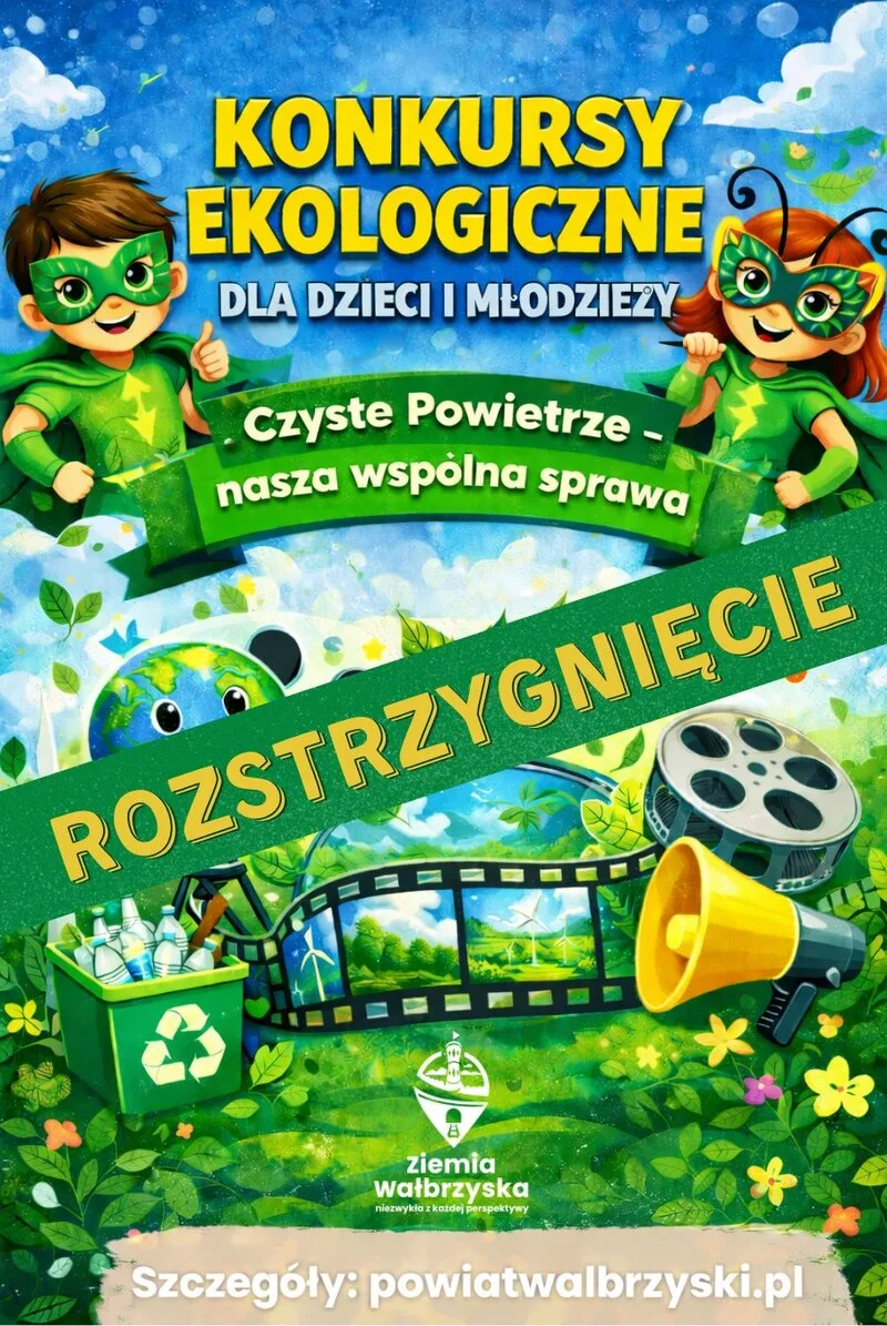 Zwycięzcy konkursów ekologicznych „Czyste Powietrze – nasza wspólna sprawa”