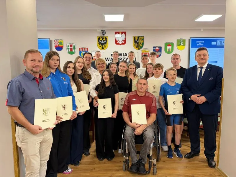 Nagrody dla sportowych talentów z Powiatu