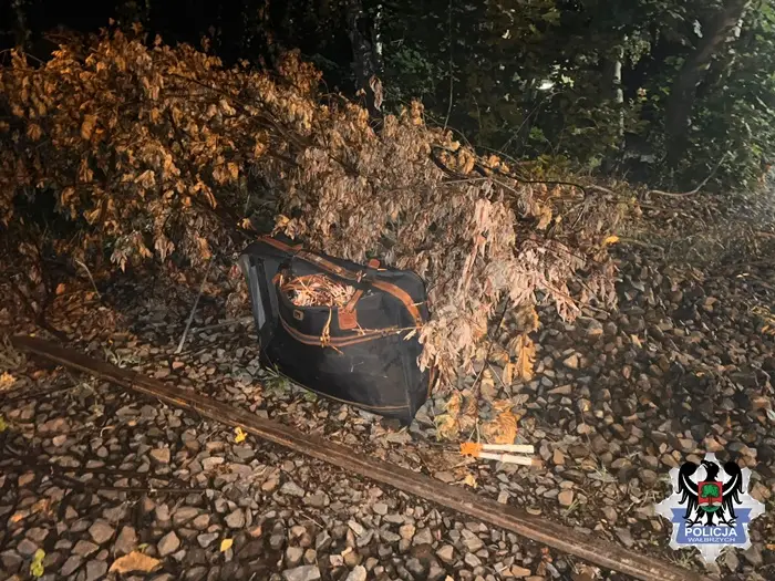 Policjanci z Wałbrzycha zatrzymali włamywacza do drezyny kolejowej