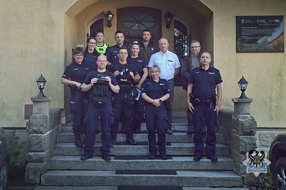 Szkolenie policjantów w zakresie bezpieczeństwa w lasach