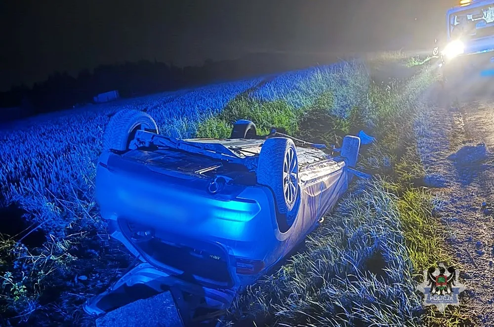 Apel policji o bezpieczeństwo na drogach po wypadku w Cieszowie