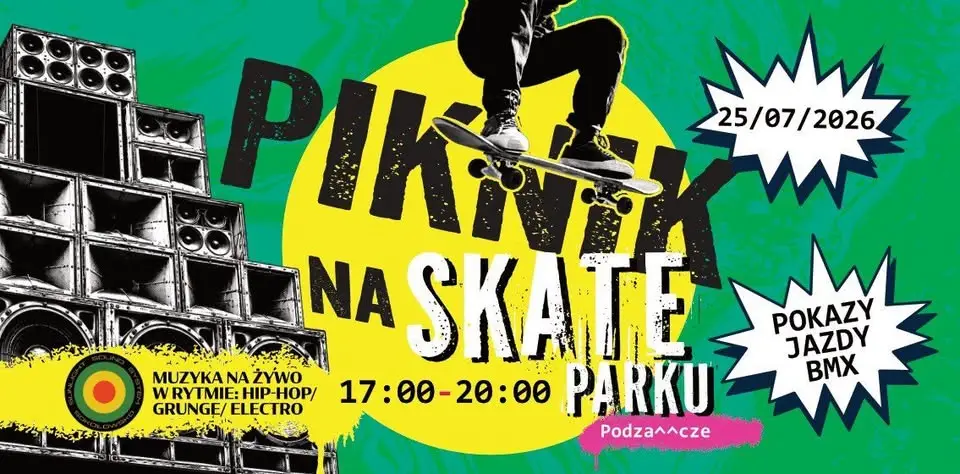 Piknik na Skate Parku w Podzamczu