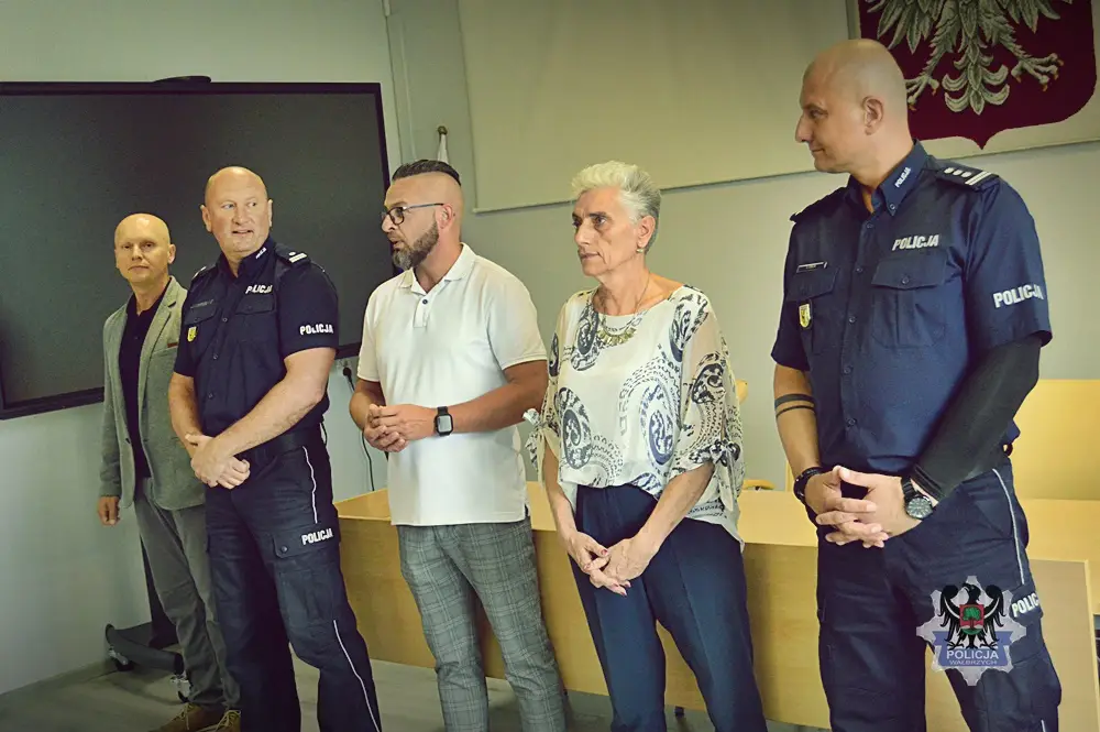 Uroczystość pożegnania wybitnych funkcjonariuszy w wałbrzyskiej policji