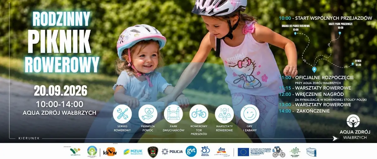 Rodzinny Piknik Rowerowy w Wałbrzychu