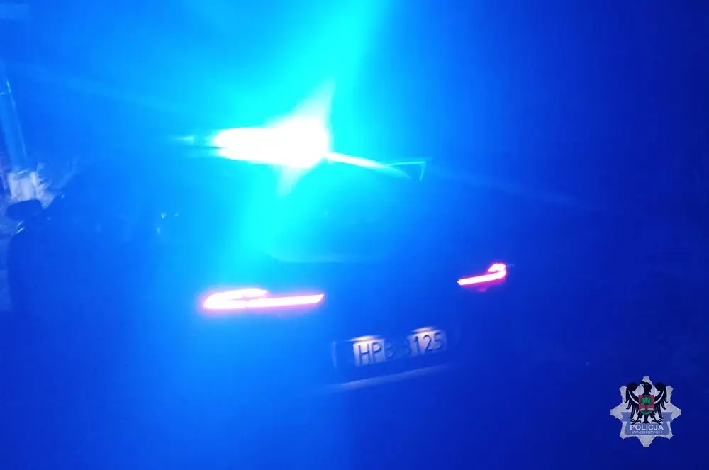 Kontrola drogowa w Czarnym Borze: Policja zatrzymała kierowcę bez uprawnień