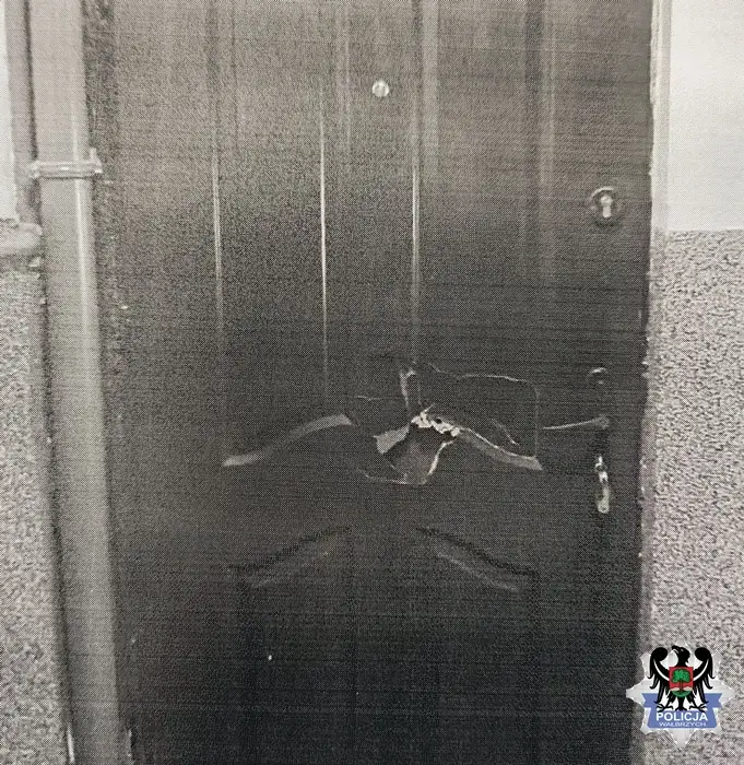 Policjanci z Wałbrzycha szybko zatrzymali sprawcę zniszczenia mienia