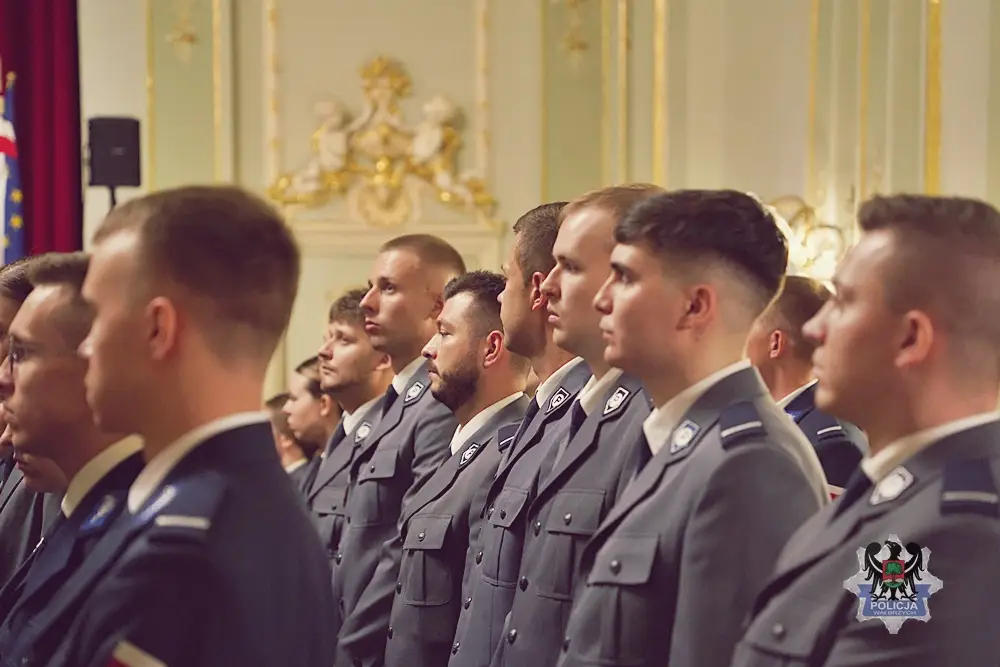 Uroczystości z okazji 107. rocznicy Policji Państwowej w Wałbrzychu