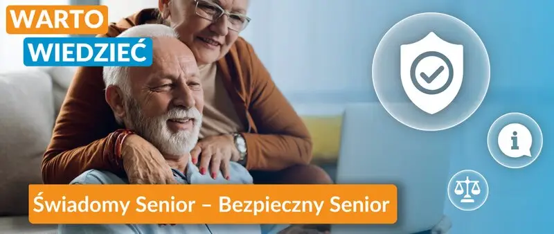 Program 'Świadomy Senior - Bezpieczny Senior' ma na celu zwiększenie świadomości prawnej osób powyżej 60. roku życia