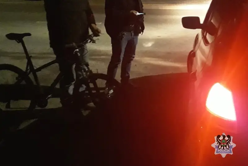 Rowerzysta z blisko trzema promilami w organizmie zatrzymany przez policję