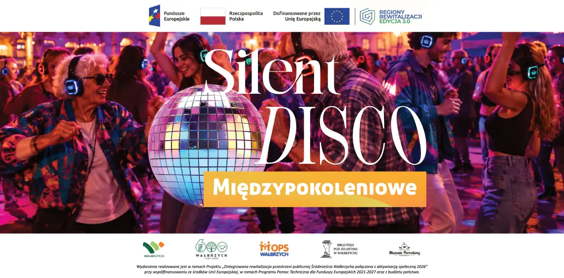 Międzypokoleniowe Silent Disco w Wałbrzychu